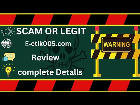 e‑etik005.com Review – e‑etik005.com Scam or Legit?