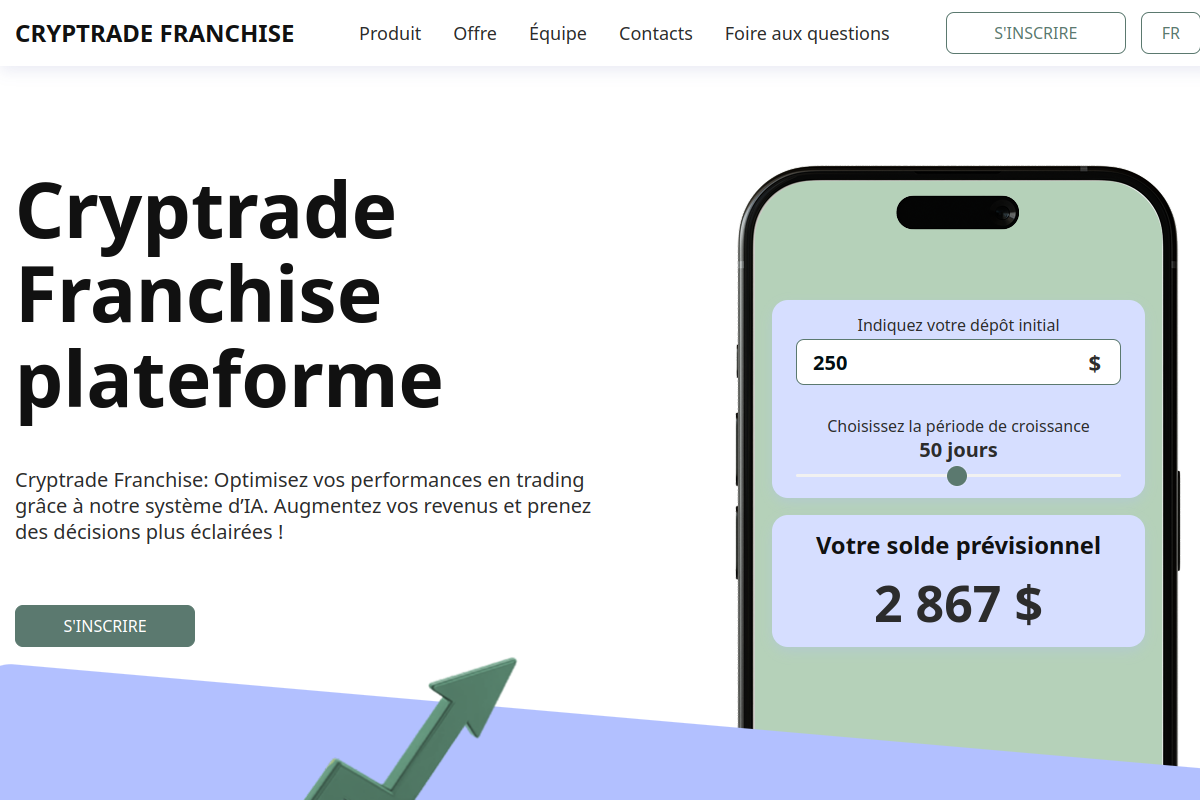 cryptrade-franchise.com |  Scam or not – Trace lost money